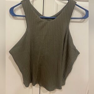 Bar lll camo green cotton tank top size XL